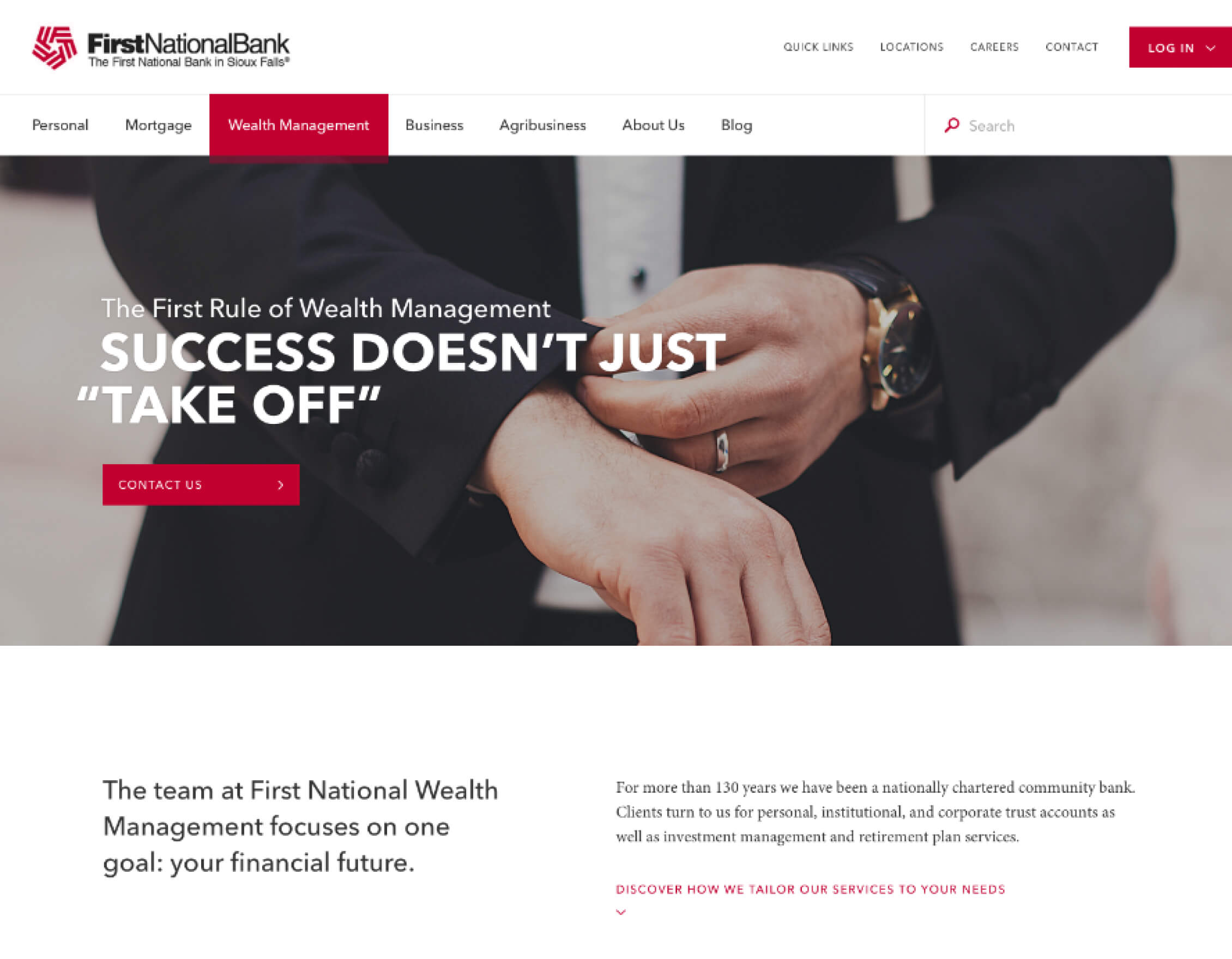 First National Bank Sioux Falls Large Photo